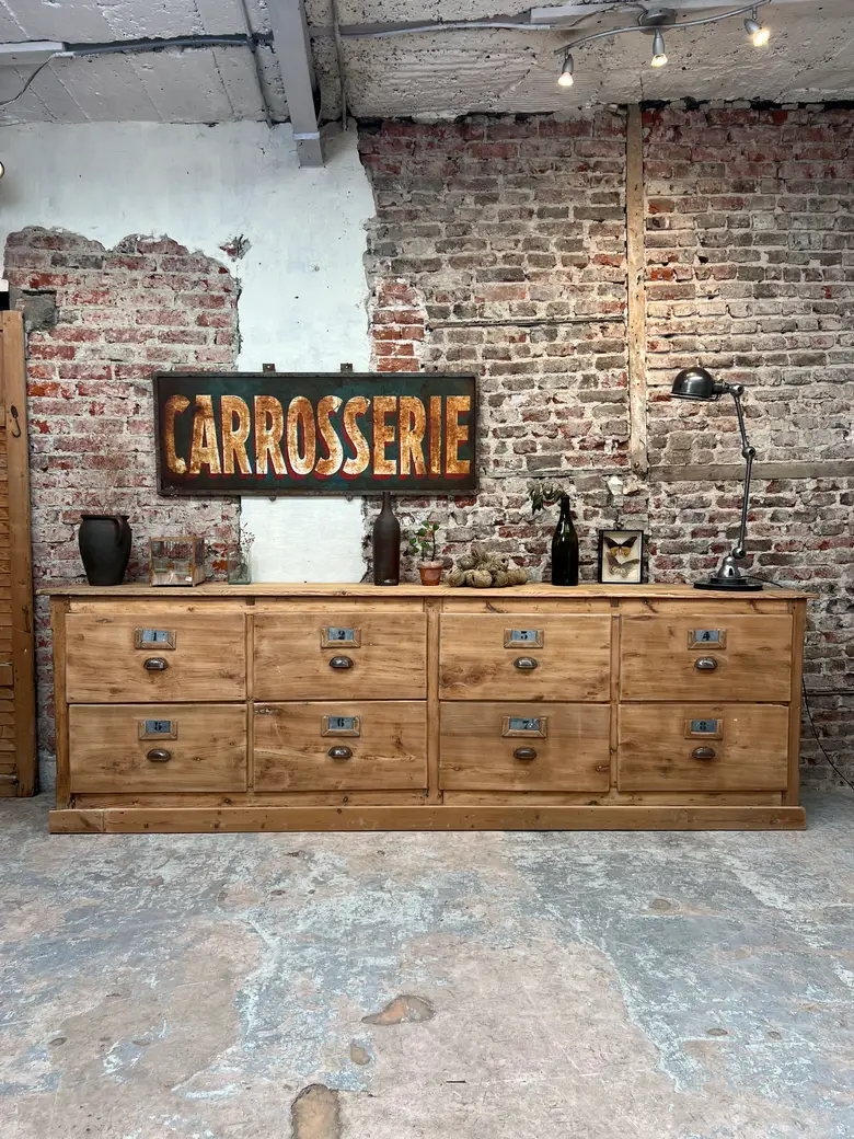 Grand meuble d’atelier – Début XXe siècle