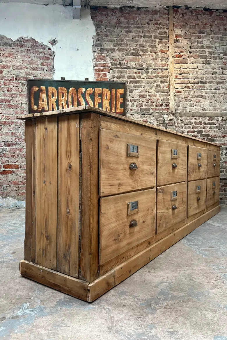 Grand meuble d’atelier – Début XXe siècle