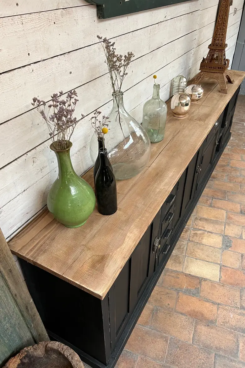 Grand meuble d’atelier en bois