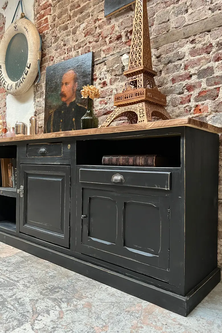 Grand meuble d’atelier en bois