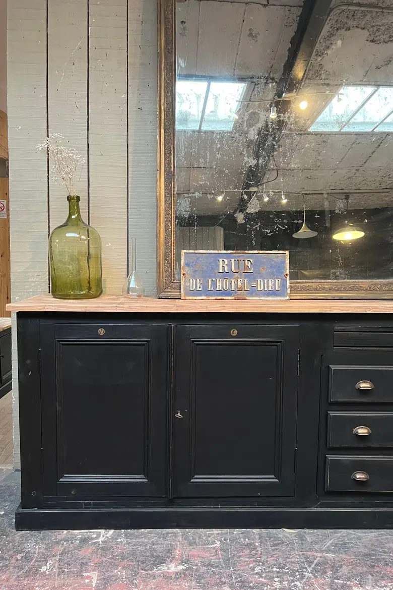 Grand meuble d’atelier en bois
