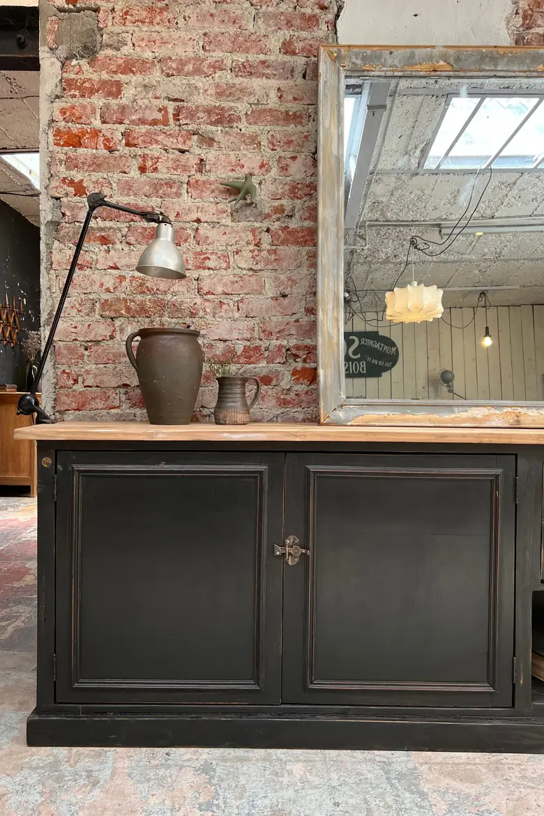 Grand meuble d’atelier en bois