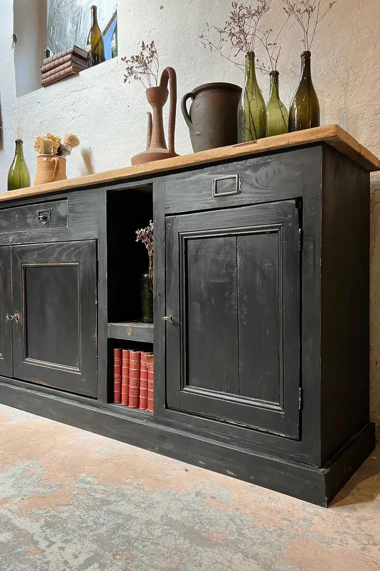 Grand meuble d’atelier en bois