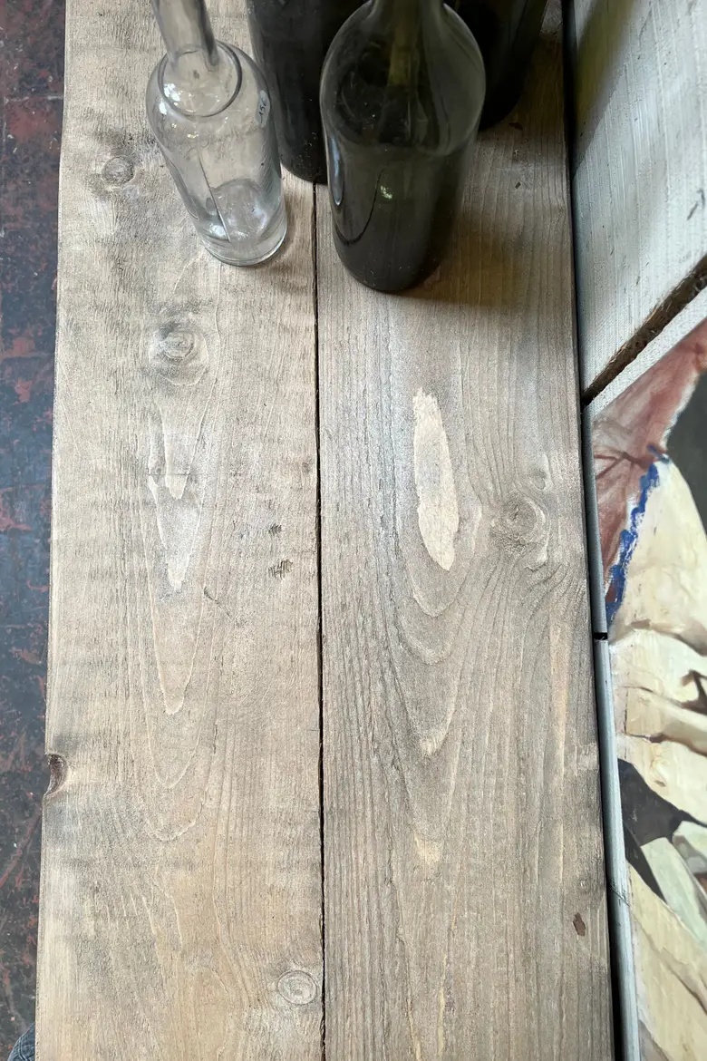 Grand meuble d’atelier en bois Années 50