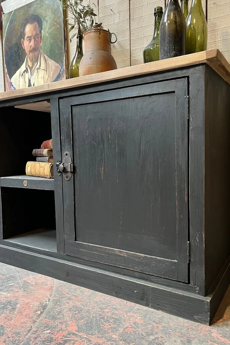Grand meuble d’atelier en bois Années 50