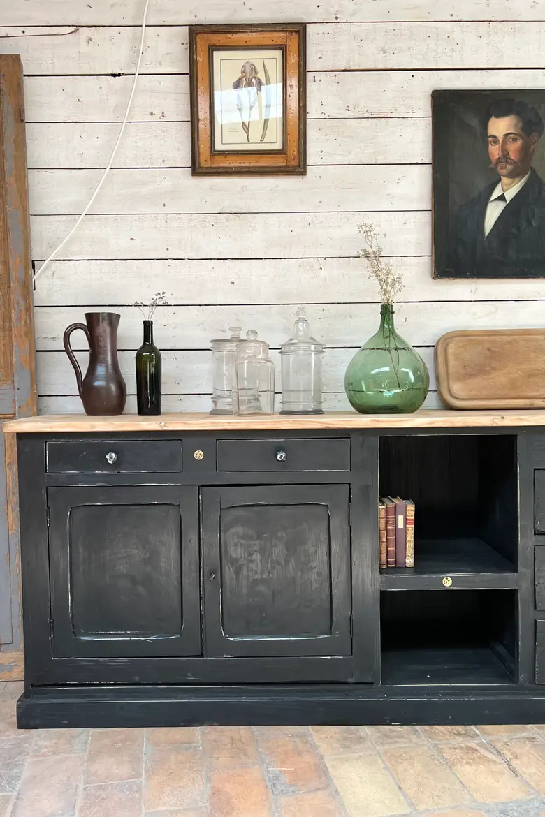 Grand meuble d’atelier en bois