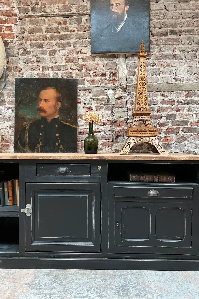Grand meuble d’atelier en bois