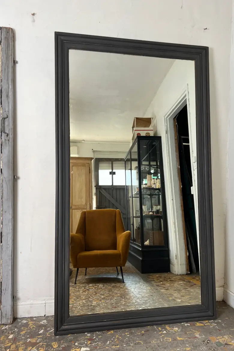 Grand miroir ancien