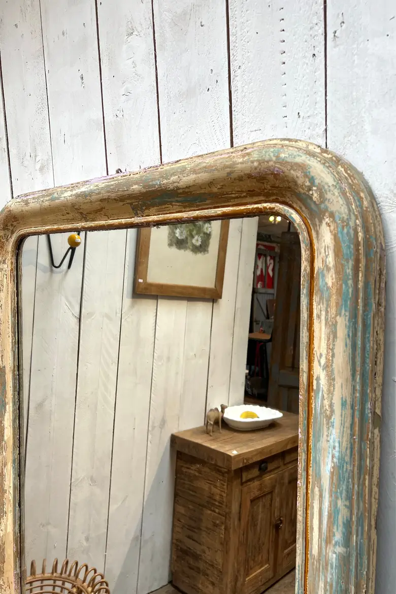 Grand miroir de style Louis Philippe 1930