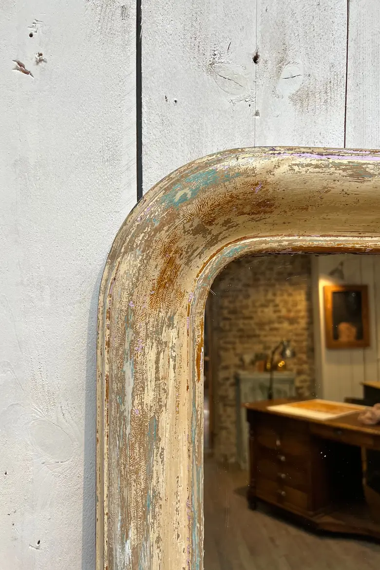 Grand miroir de style Louis Philippe 1930