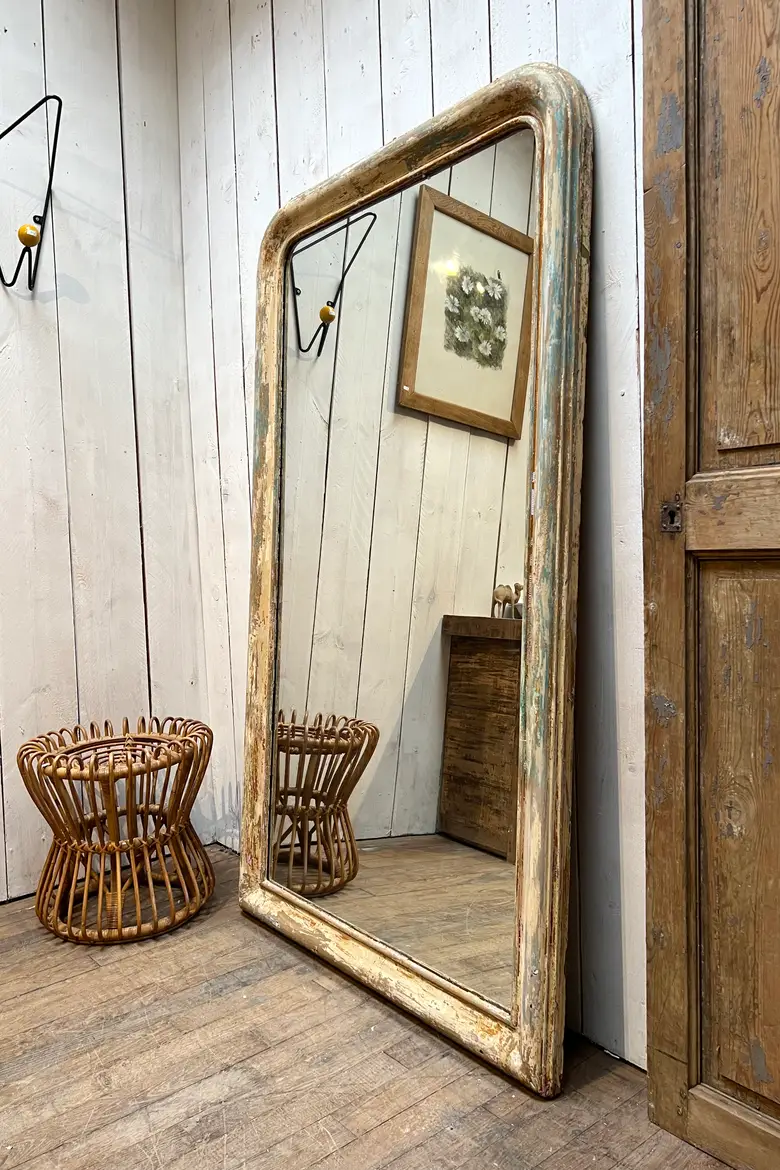 Grand miroir de style Louis Philippe 1930