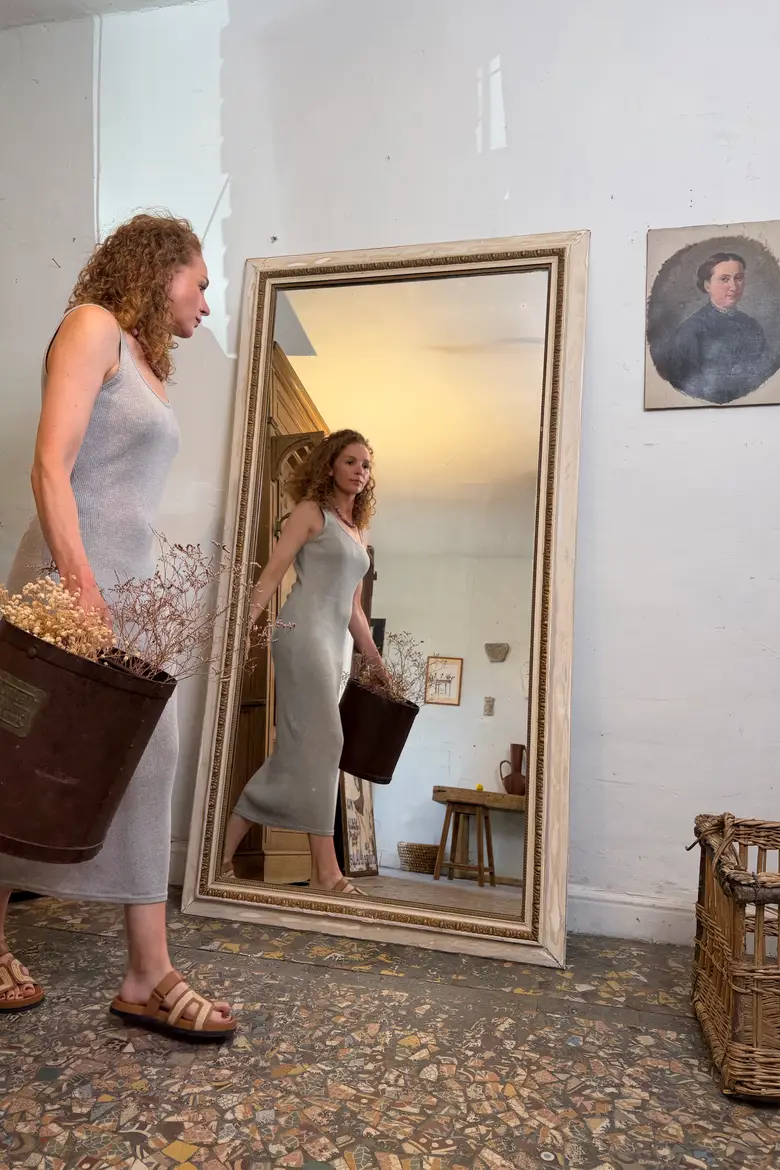 Grand miroir début XXᵉ