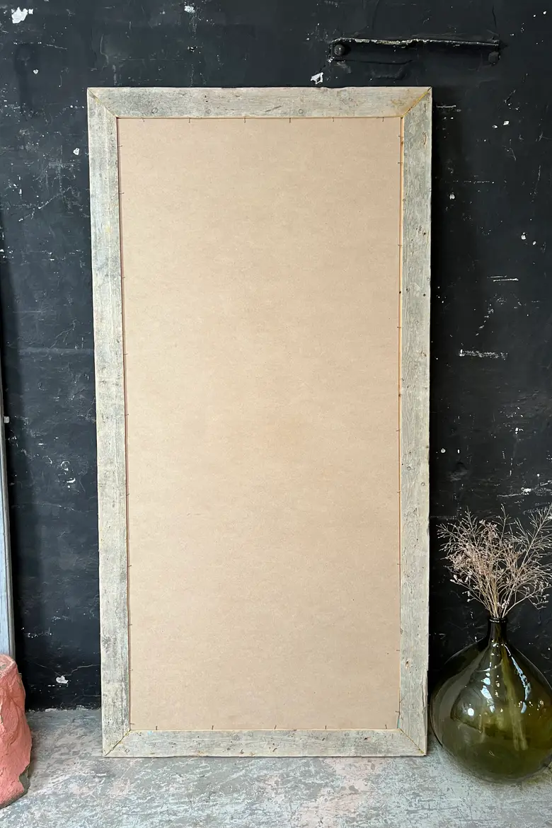 Grand miroir en bois