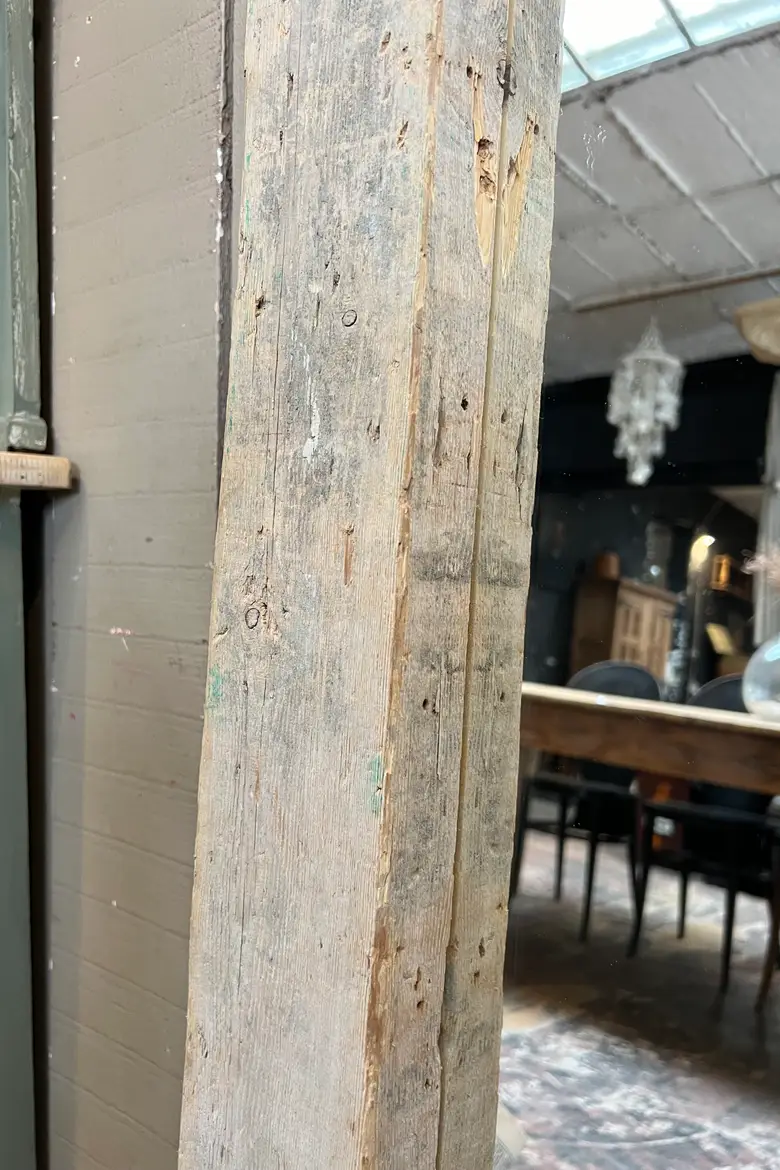 Grand miroir en bois ancien