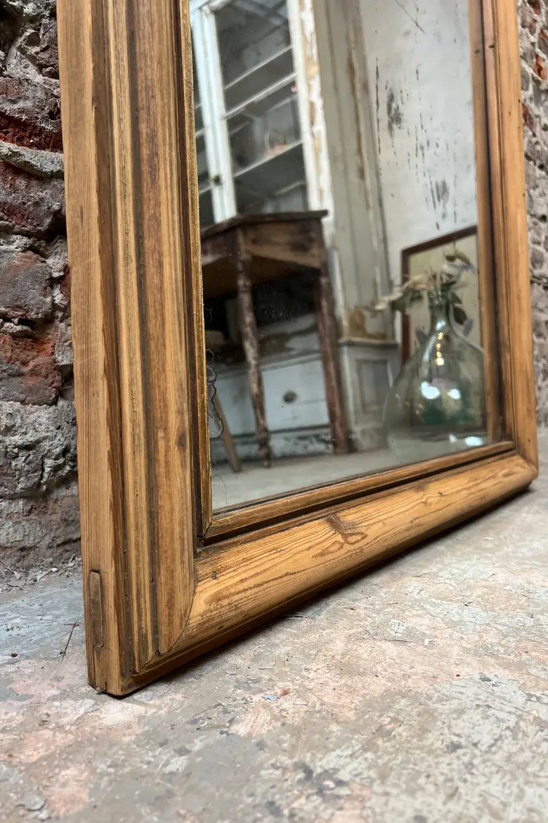 Grand miroir fin XIXe – début XXe