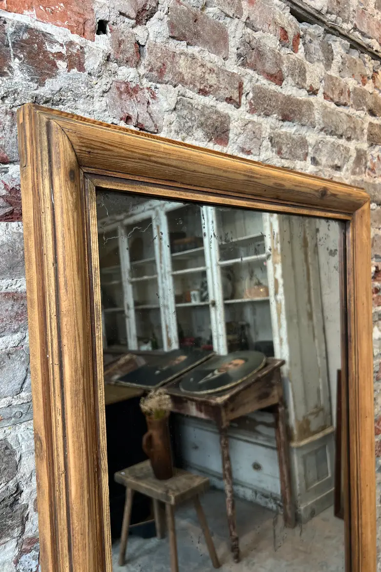 Grand miroir fin XIXe – début XXe