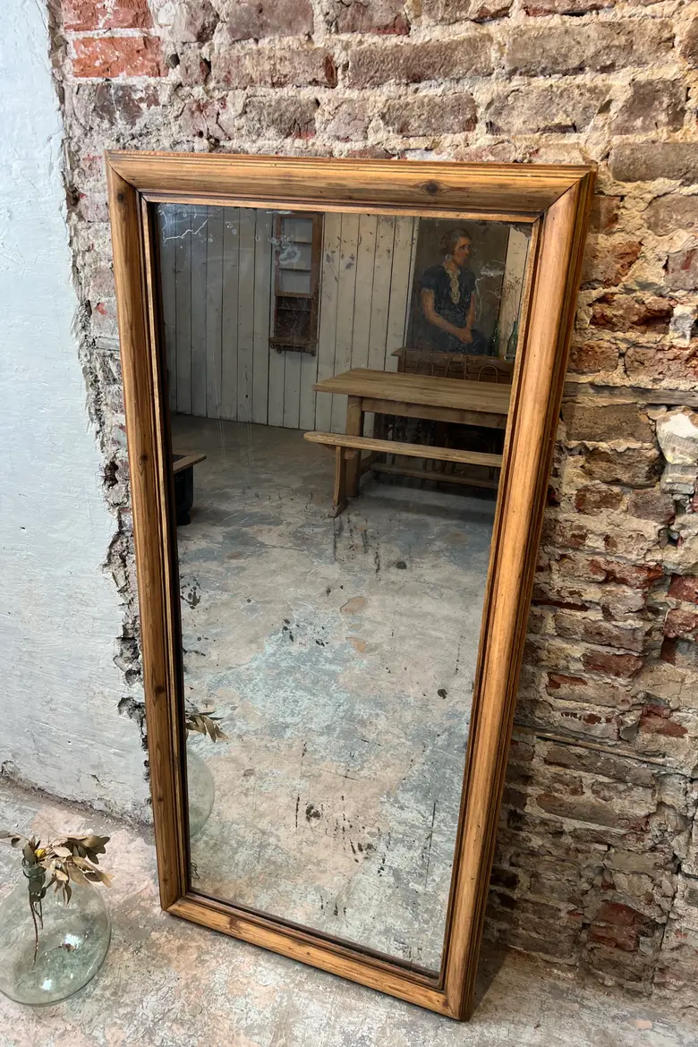 Grand miroir fin XIXe – début XXe