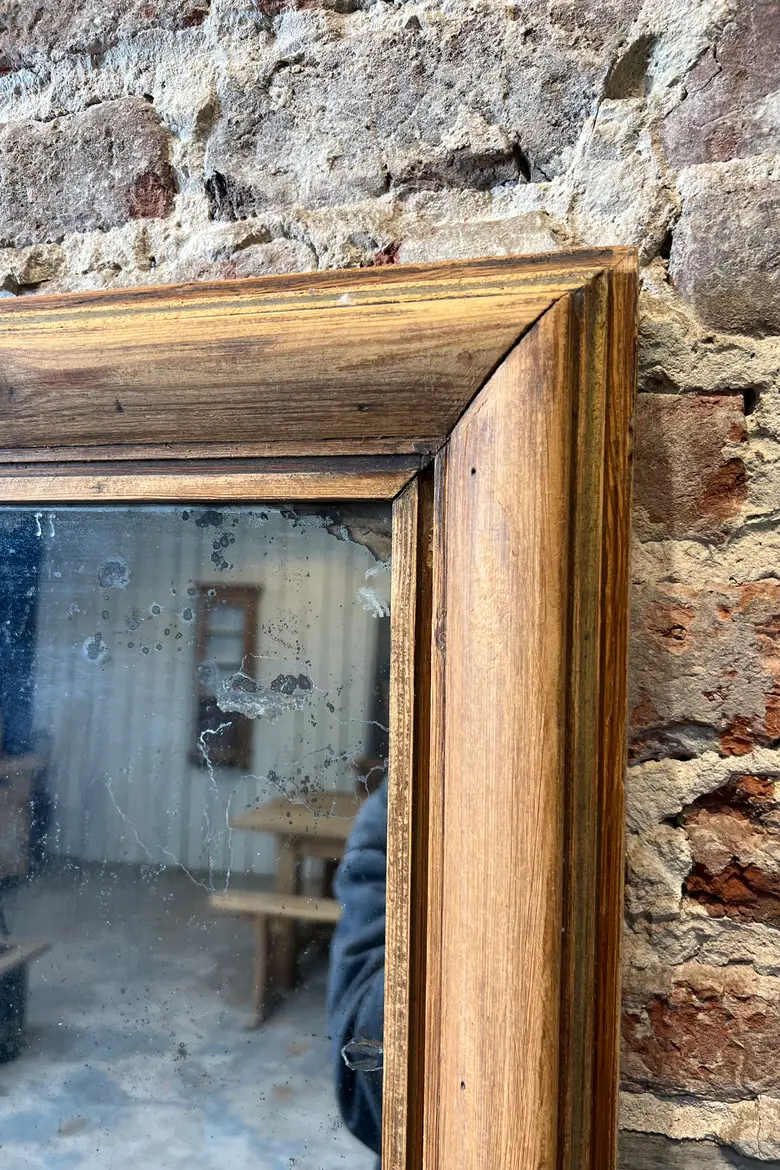 Grand miroir fin XIXe – début XXe