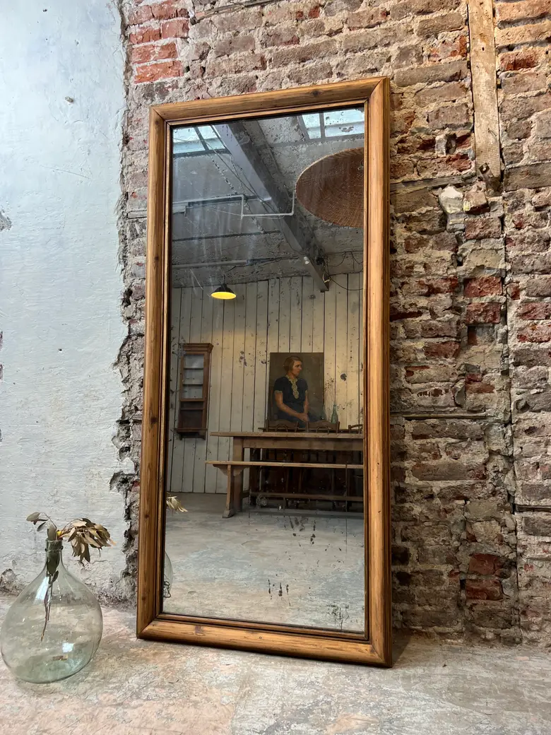 Grand miroir fin XIXe – début XXe