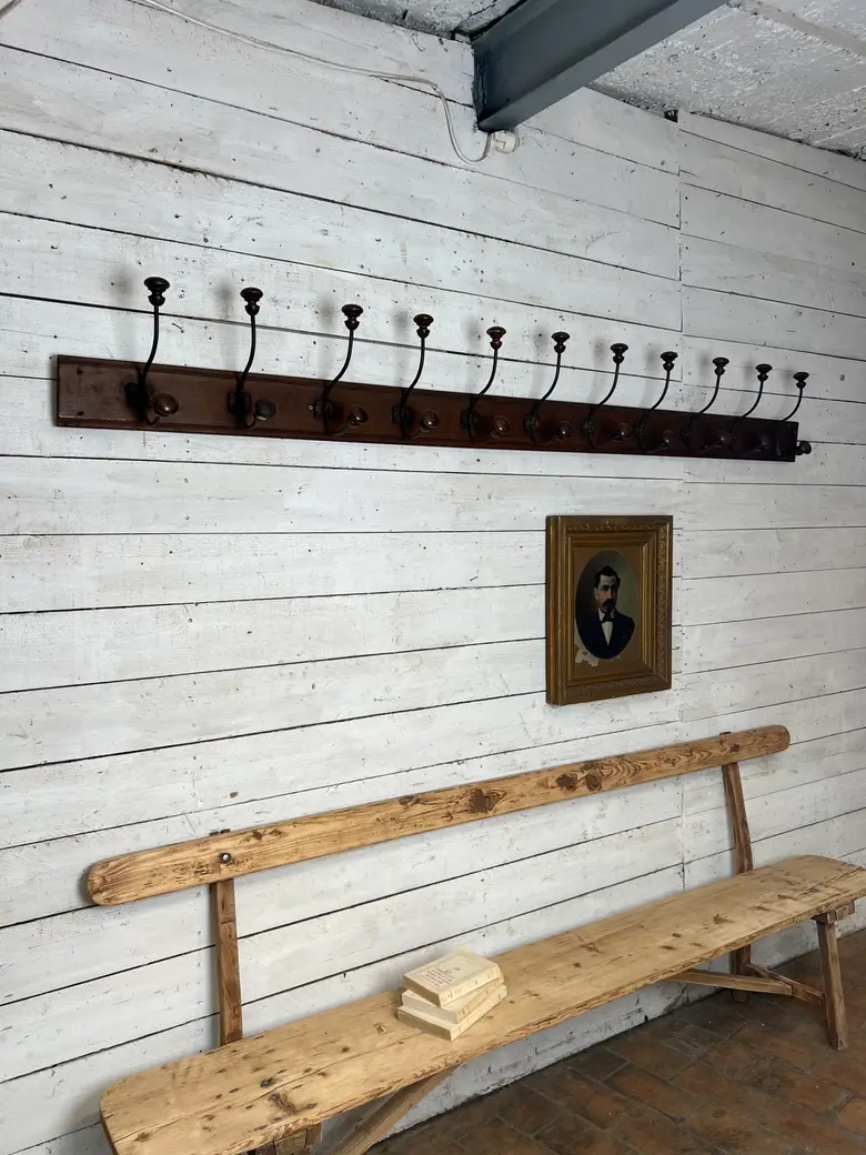 Grand porte manteau d’école Début XXème