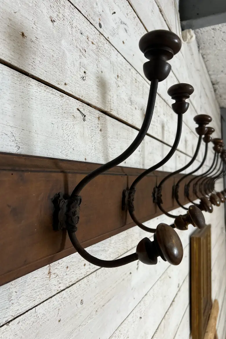 Grand porte manteau d’école Début XXème