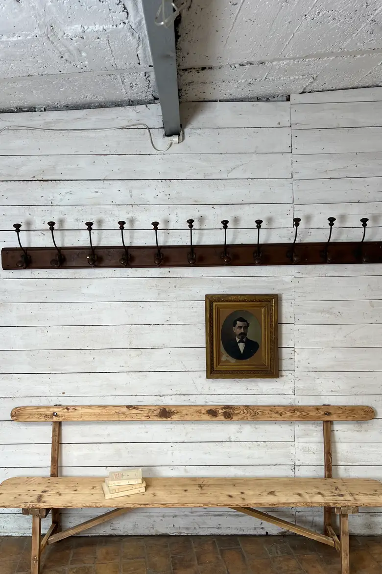 Grand porte manteau d’école Début XXème