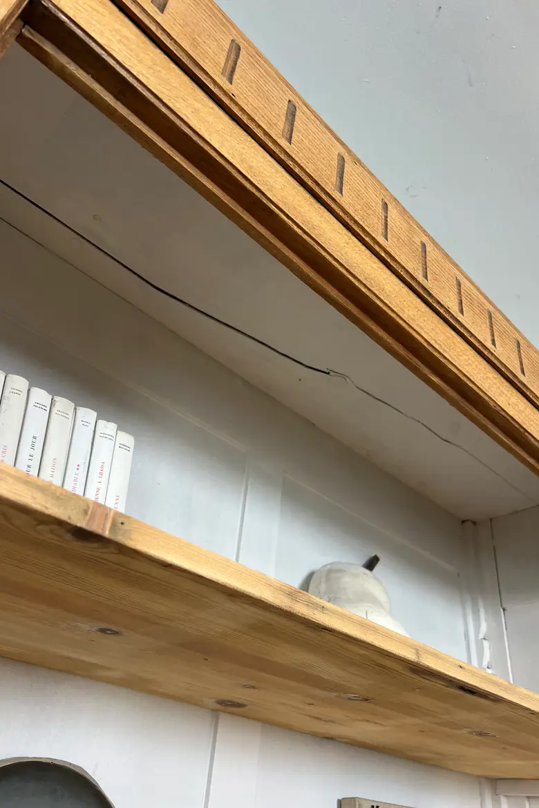 Grande bibliothèque en chêne