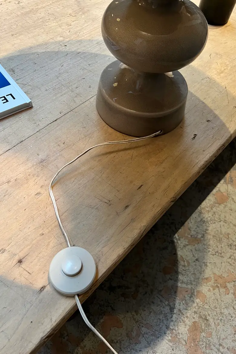 Grande lampe Années 60