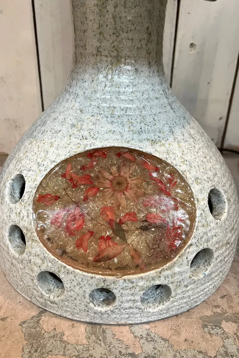 Grande lampe de Georges Pelletier pour les ateliers Accolay 1970
