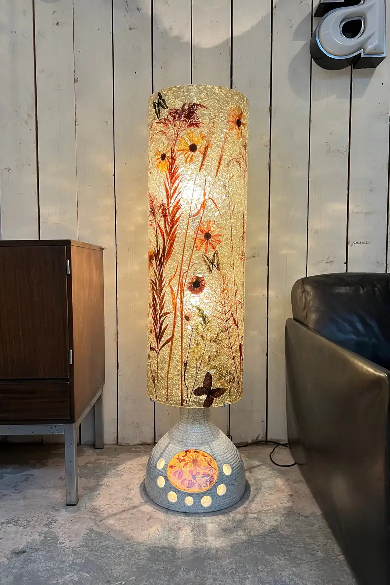 Grande lampe de Georges Pelletier pour les ateliers Accolay 1970