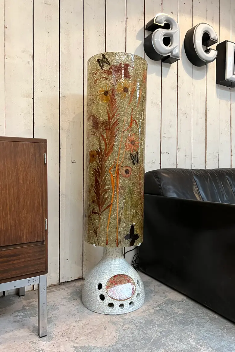 Grande lampe de Georges Pelletier pour les ateliers Accolay 1970
