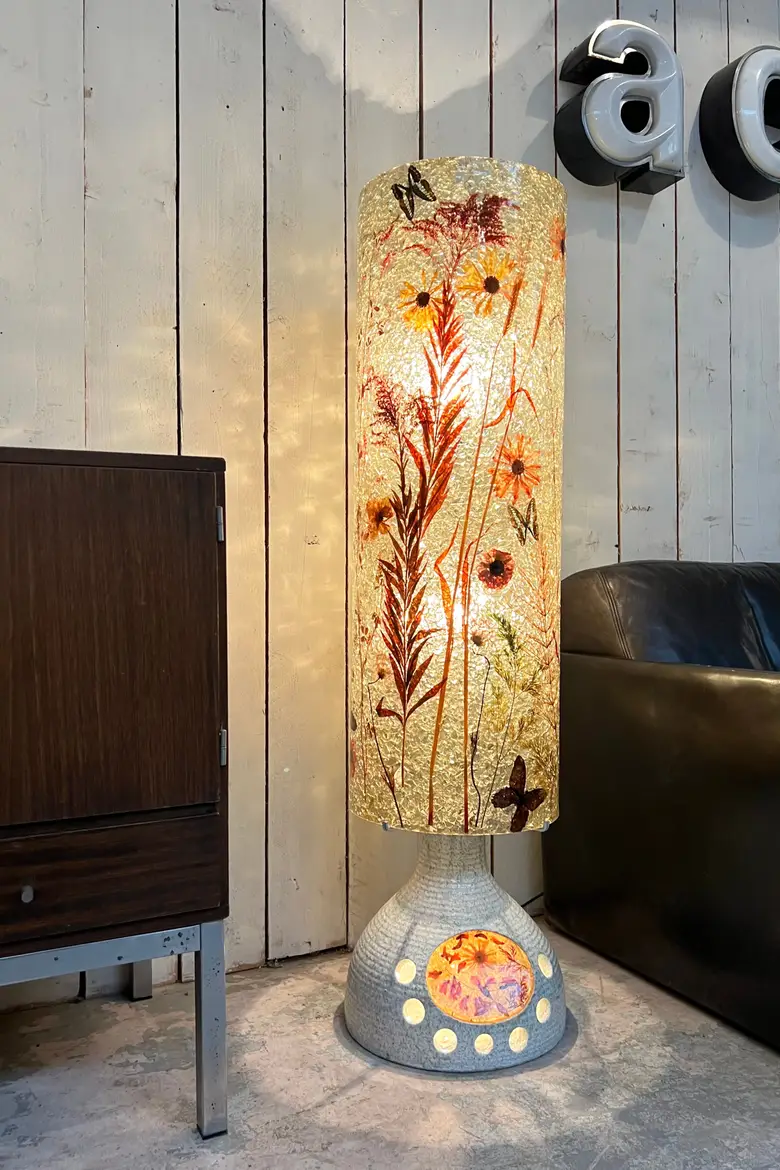 Grande lampe de Georges Pelletier pour les ateliers Accolay 1970