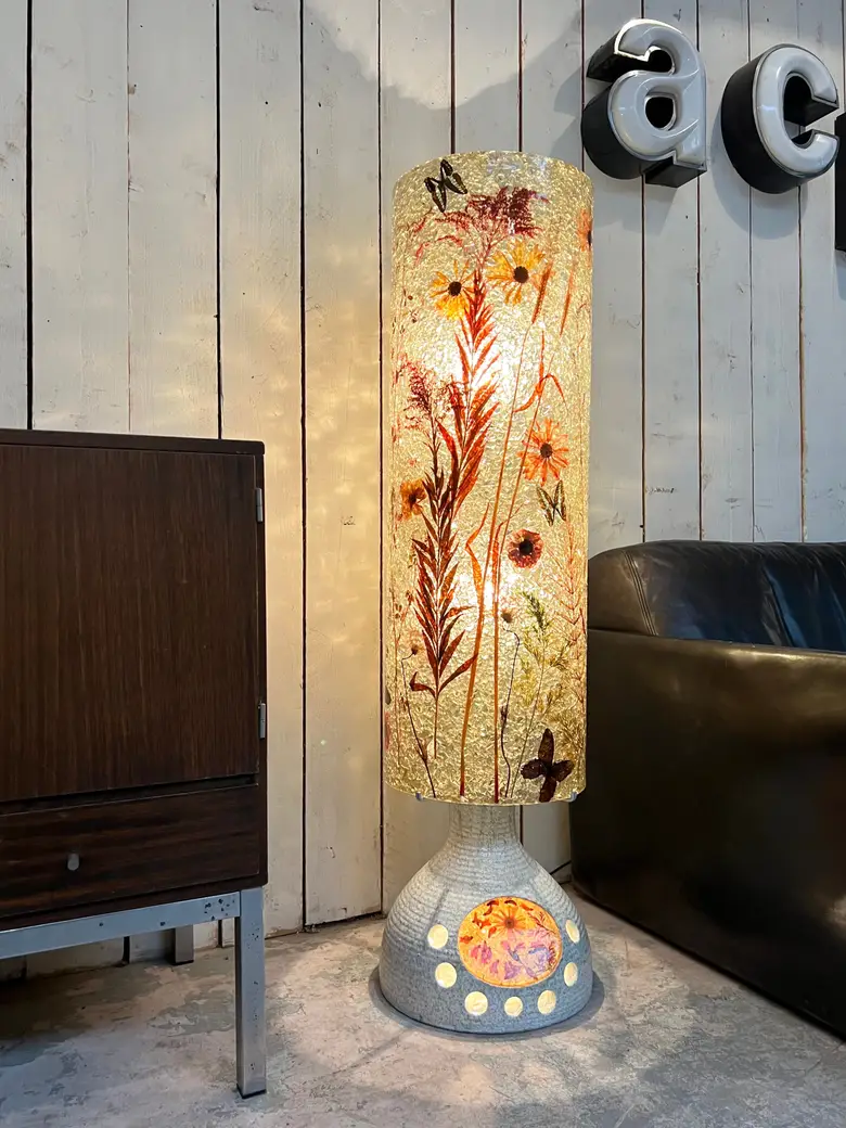 Grande lampe de Georges Pelletier pour les ateliers Accolay 1970