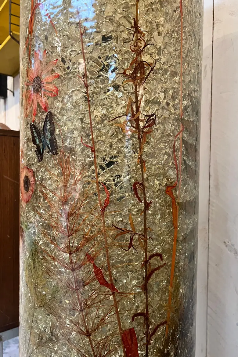 Grande lampe de Georges Pelletier pour les ateliers Accolay 1970