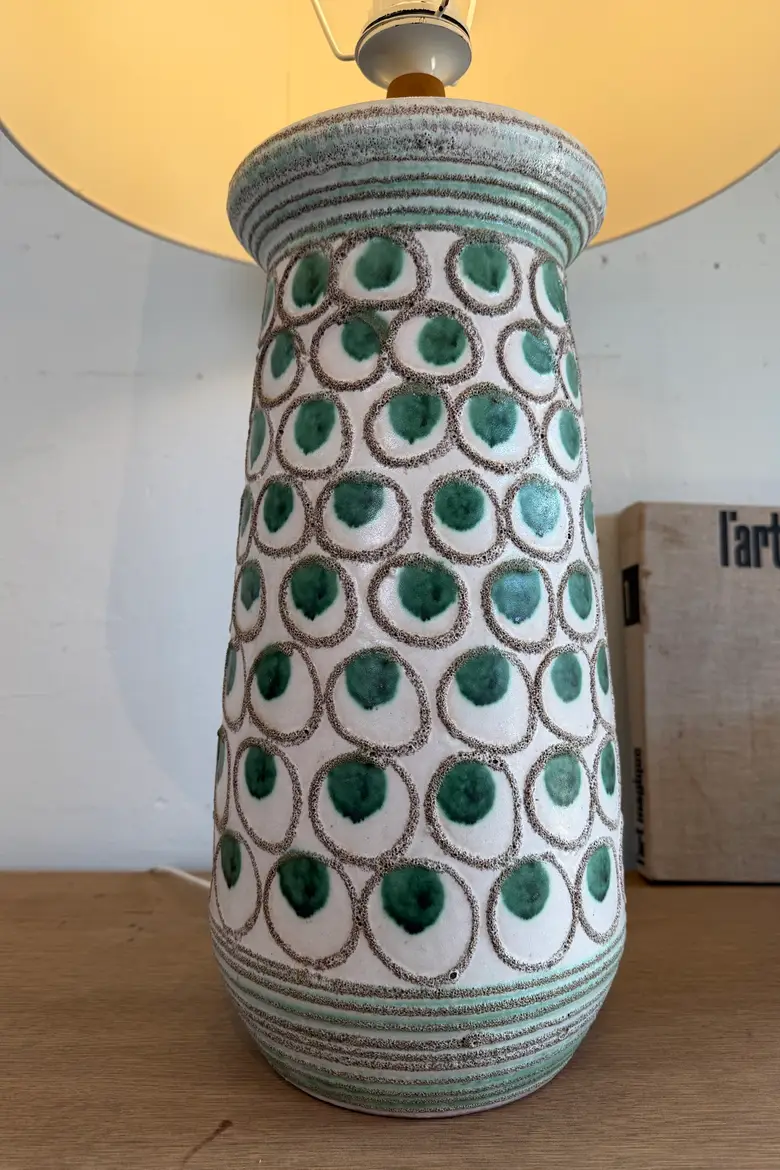Grande lampe en céramique – années 60