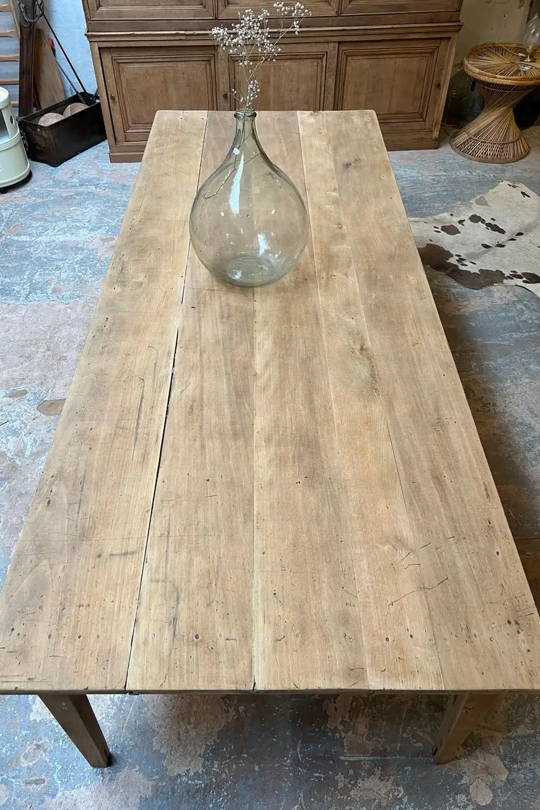 Grande table ancienne en bois Début XXème
