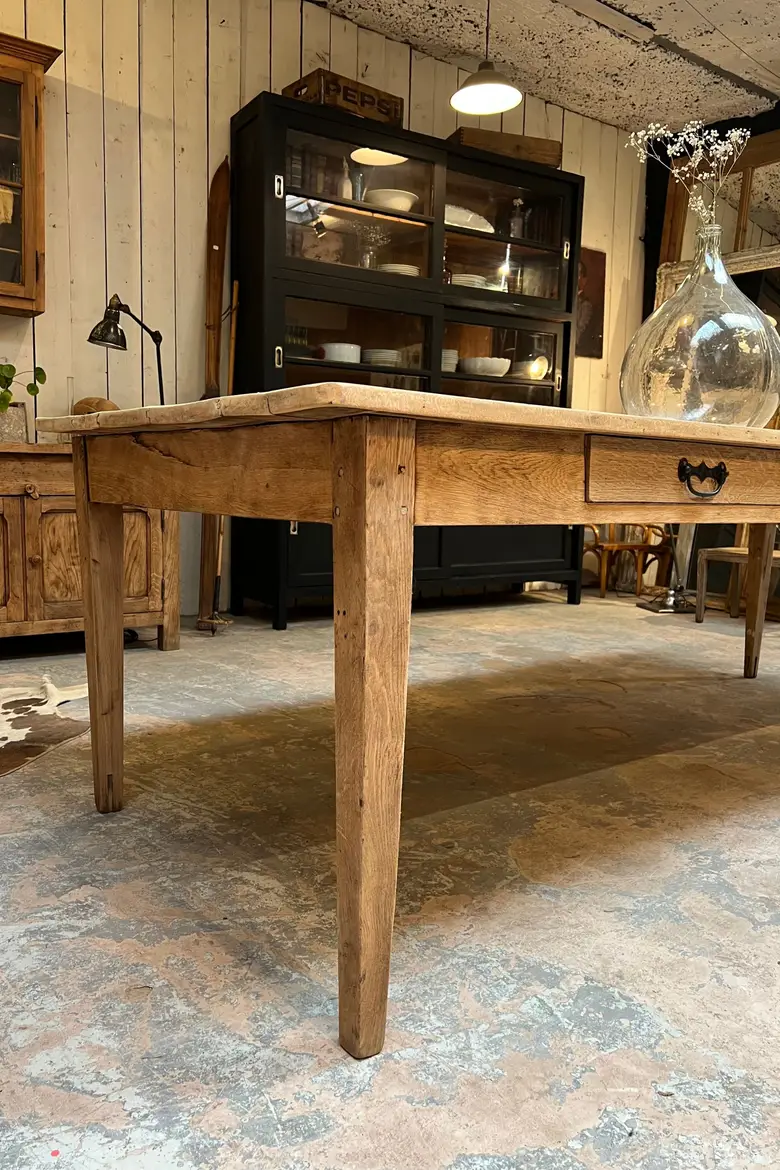 Grande table ancienne en bois Début XXème