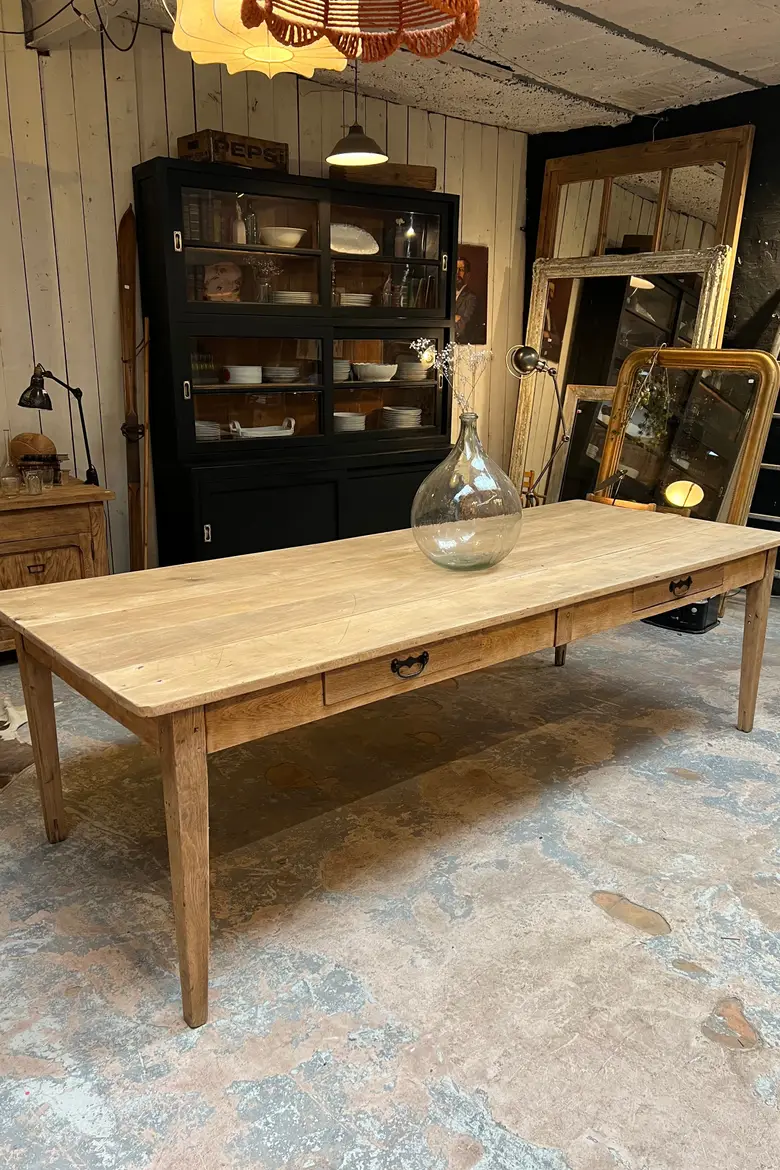 Grande table ancienne en bois Début XXème