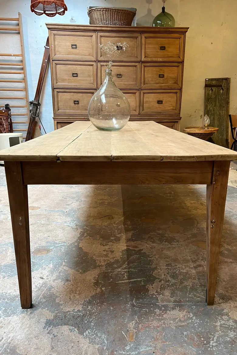 Grande table ancienne en bois Début XXème