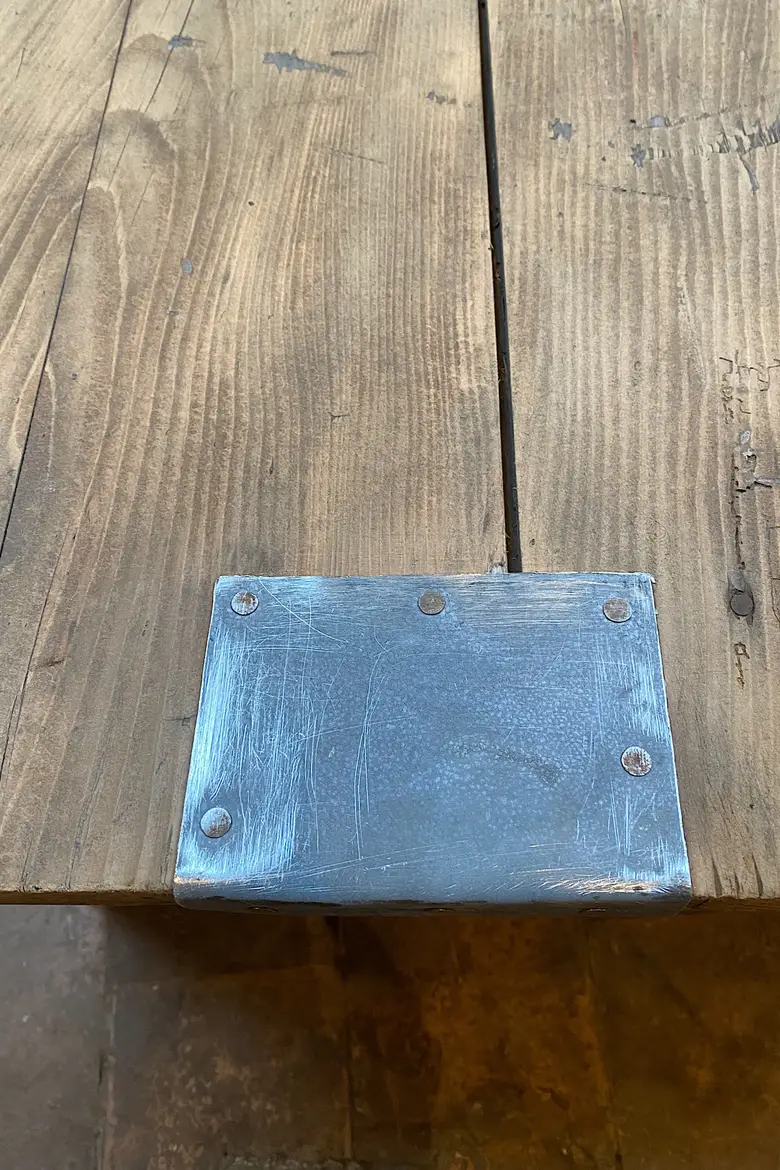 Grande table basse en bois Début XXème