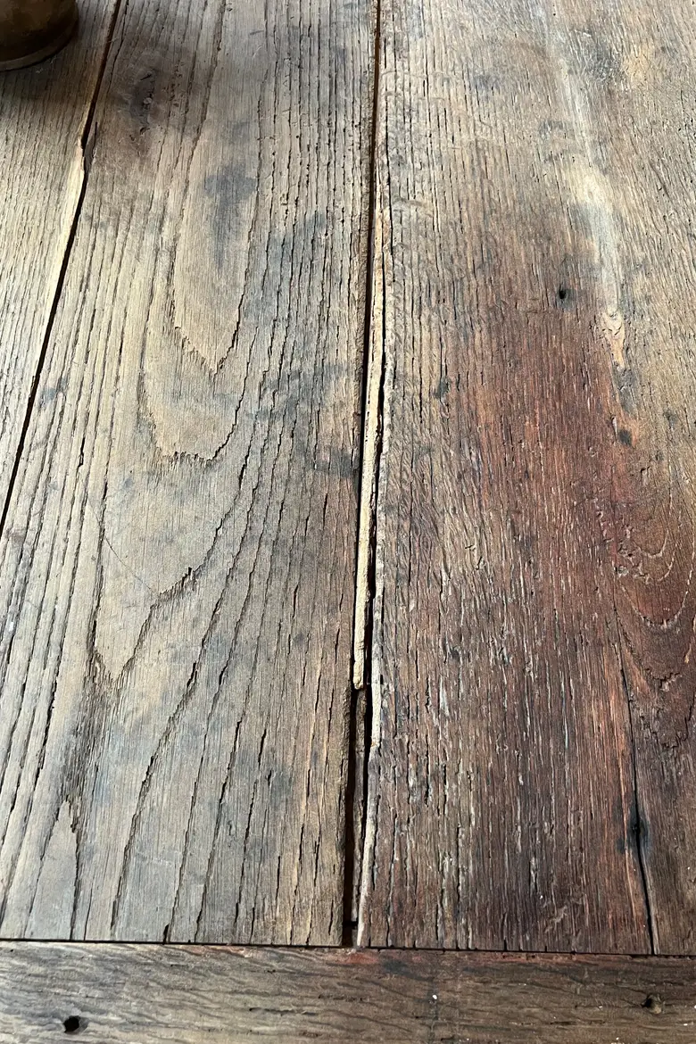Grande table basse en chêne Début XXème
