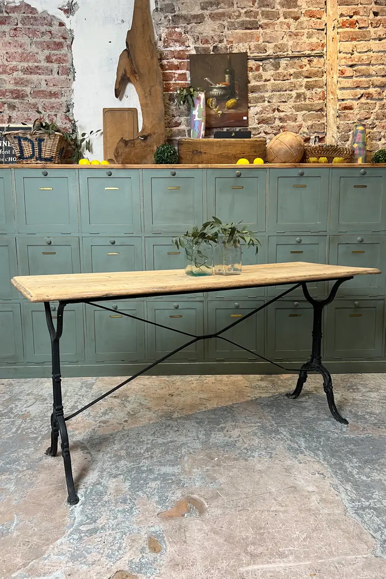 Grande table bistrot