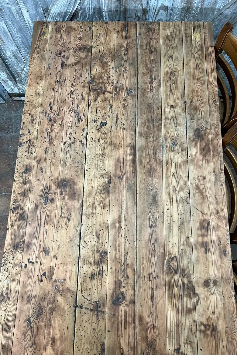 Grande table d’atelier