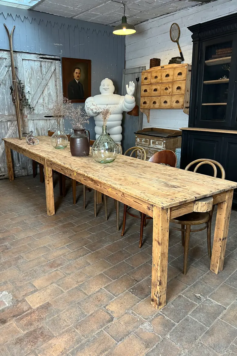 Grande table d’atelier
