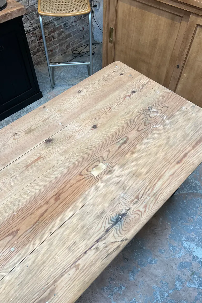 Grande table d’atelier