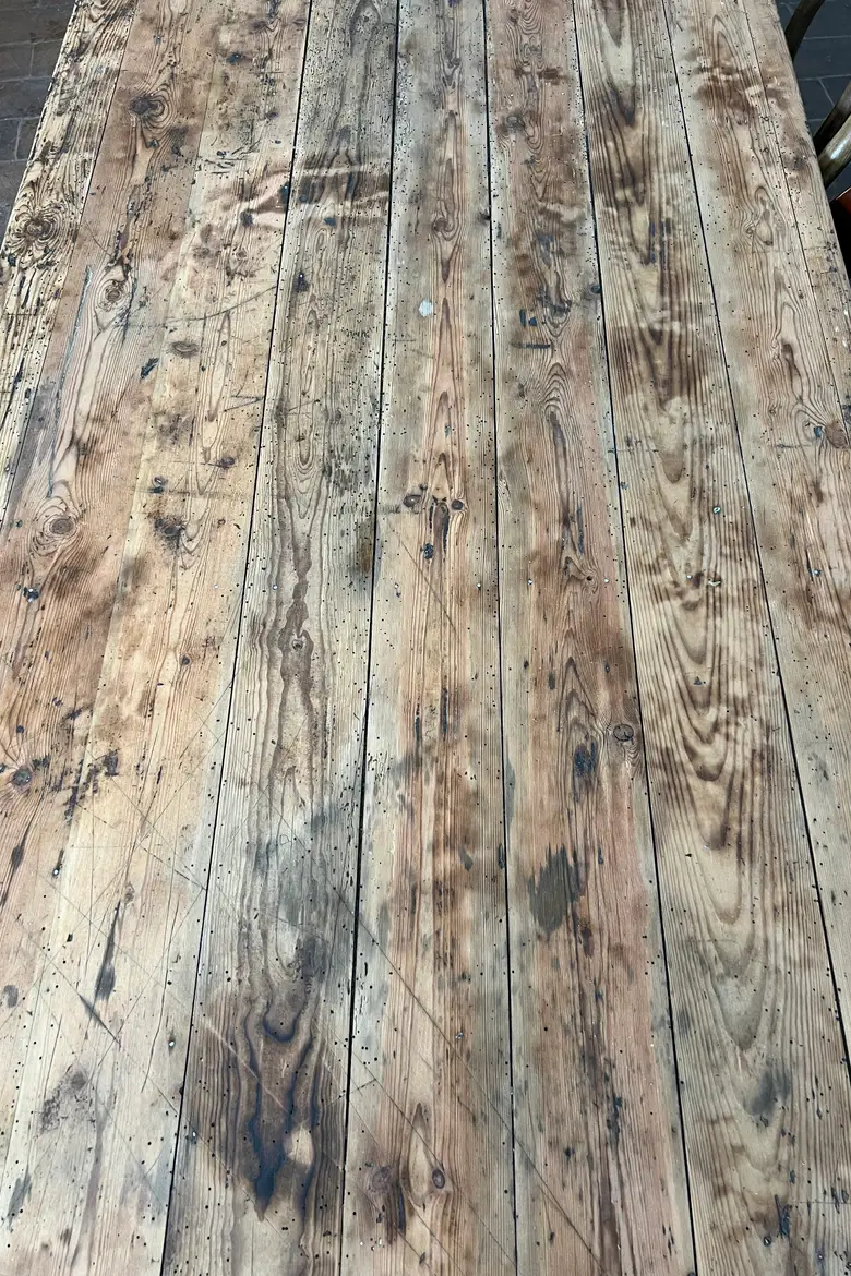 Grande table d’atelier