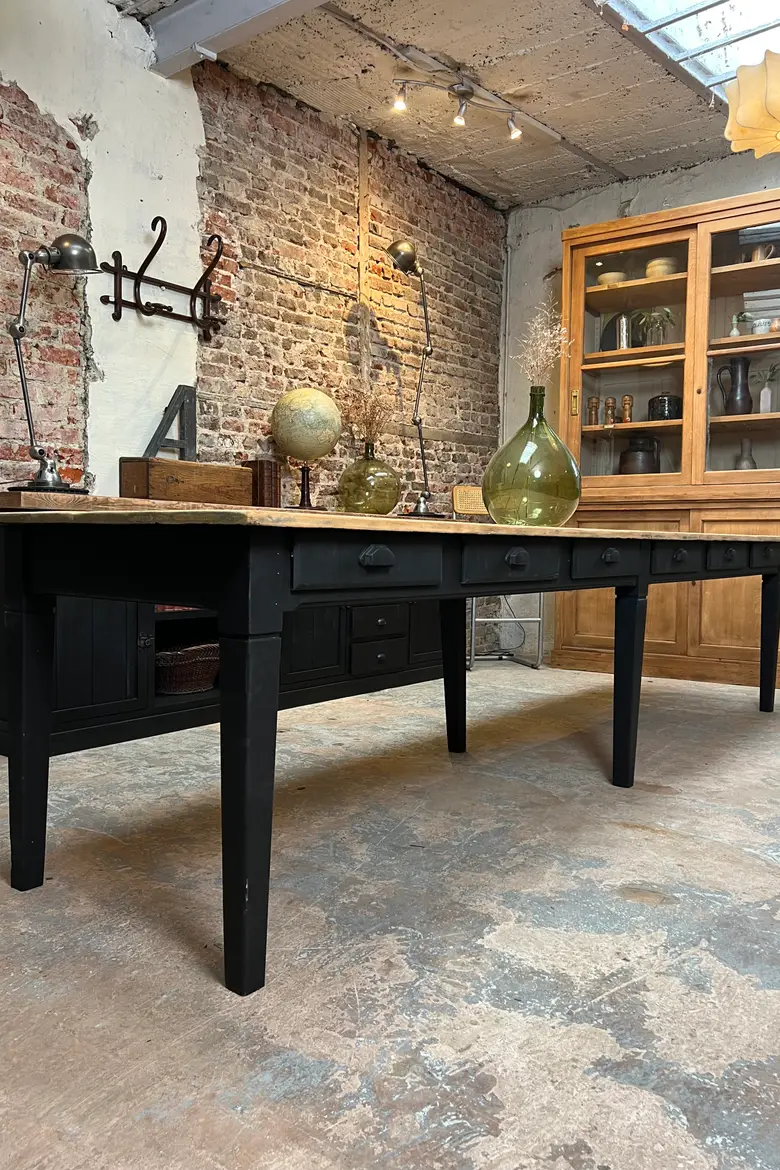 Grande table d’atelier