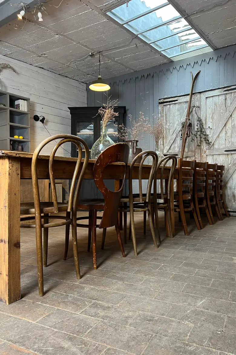Grande table d’atelier