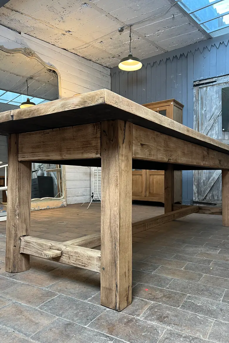 Grande table de ferme