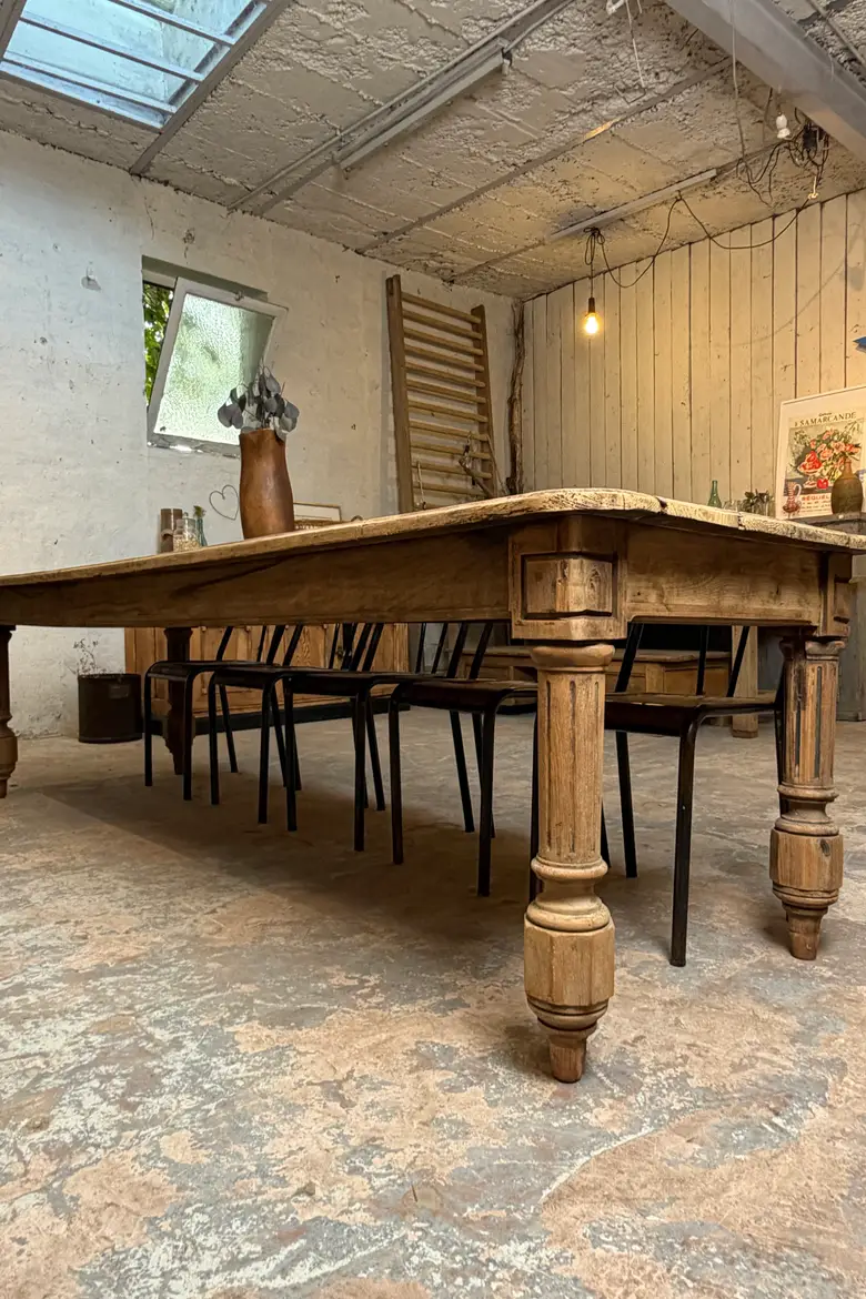 Grande table de ferme – Début XXe siècle